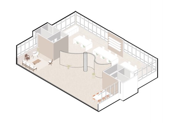 面积2002办公室极简主义,室内装饰设计感直接拉满